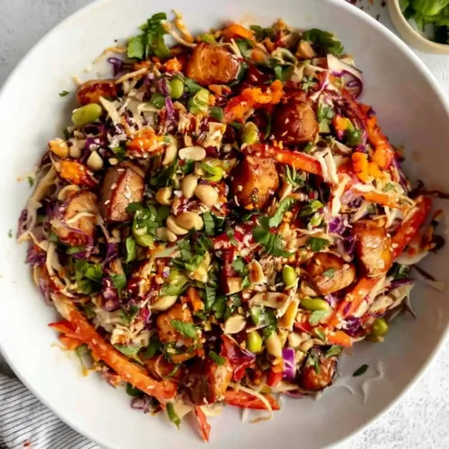 Asian Chicken Crunch Salad 2 Asian Chicken Crunch Salad
