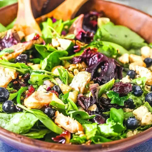 Chicken Blueberry Feta Salad 2 Chicken Blueberry Feta Salad