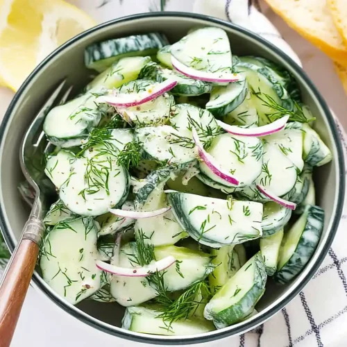 Cucumber Dill Salad 2 Cucumber Dill Salad