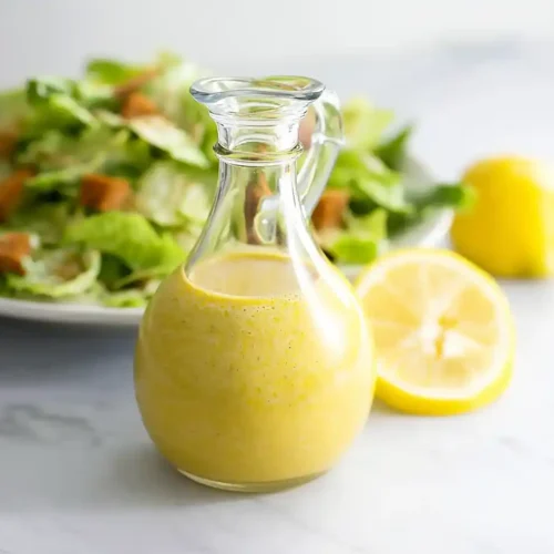 Fresh Homemade Caesar Salad Dressing