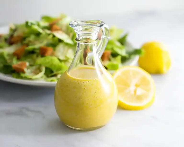 Fresh Homemade Caesar Salad Dressing