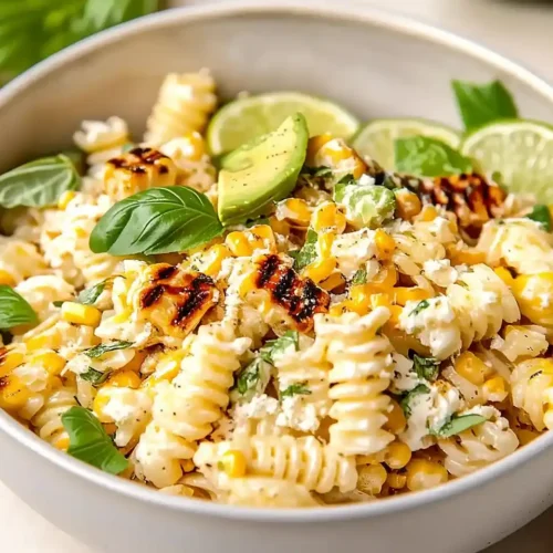 Healthy Street Corn Pasta Salad
