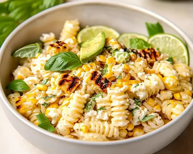 Healthy Street Corn Pasta Salad