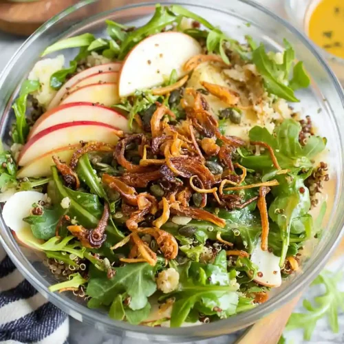 Honey Mustard Quinoa Apple Salad 2 Honey Mustard Quinoa Apple Salad