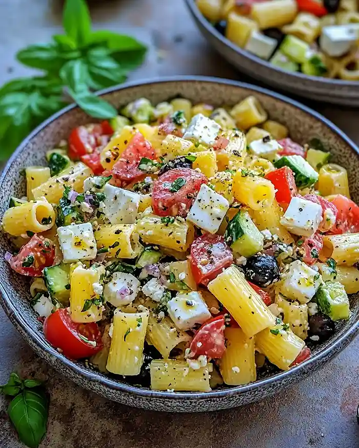 Horiatiki Pasta Salad
