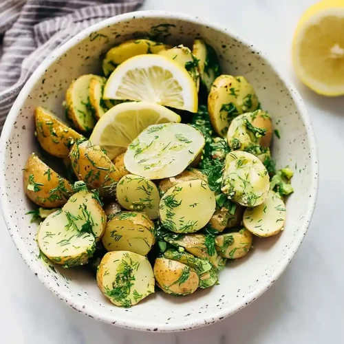 Healthy Lemon Dill Potato Salad (No Mayo) 2 Lemon Dill Potato Salad