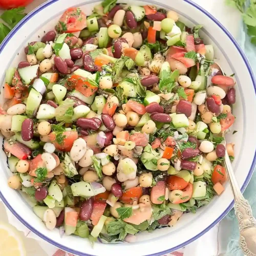 Mediterranean Bean Salad