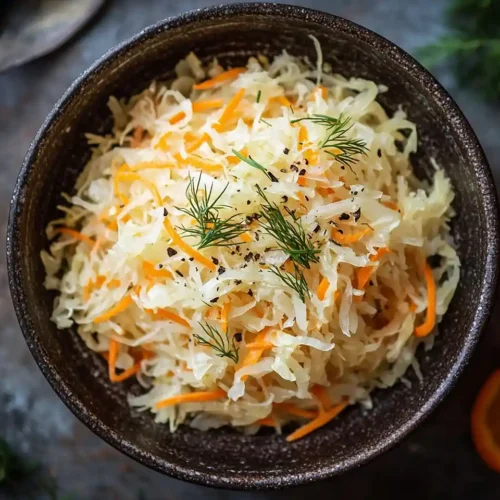 Old Fashioned Saurecraut Salad