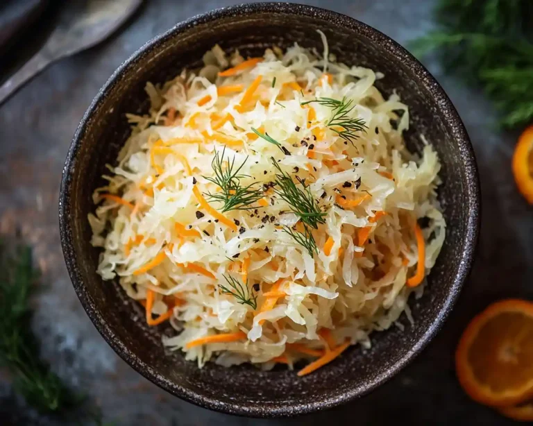 Old Fashioned Saurecraut Salad