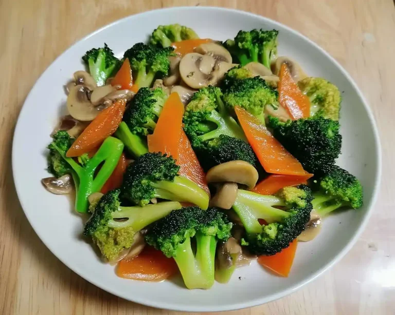 Sautéed Mushrooms with Broccoli