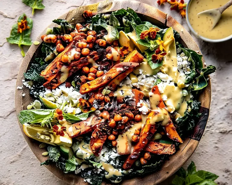 Sweet Potato Kale Salad