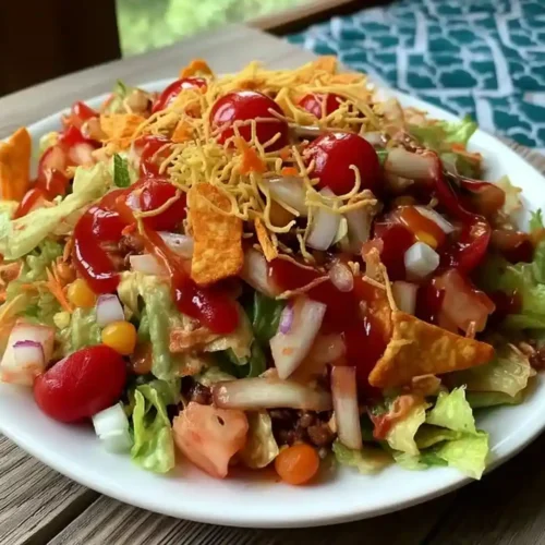 Taco Salad Recipe with Catalina Dressing 2 Taco Salad Recipe with Catalina Dressing