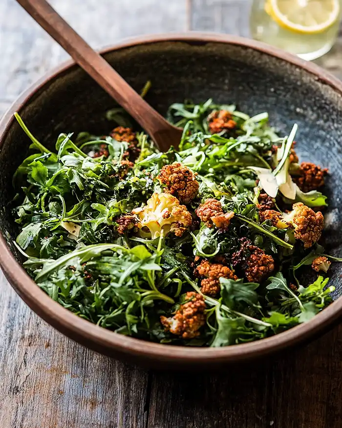 ABaked Cauliflower Salad