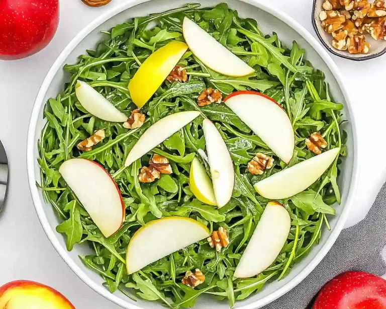 Arugula Salad with Apples and Walnuts