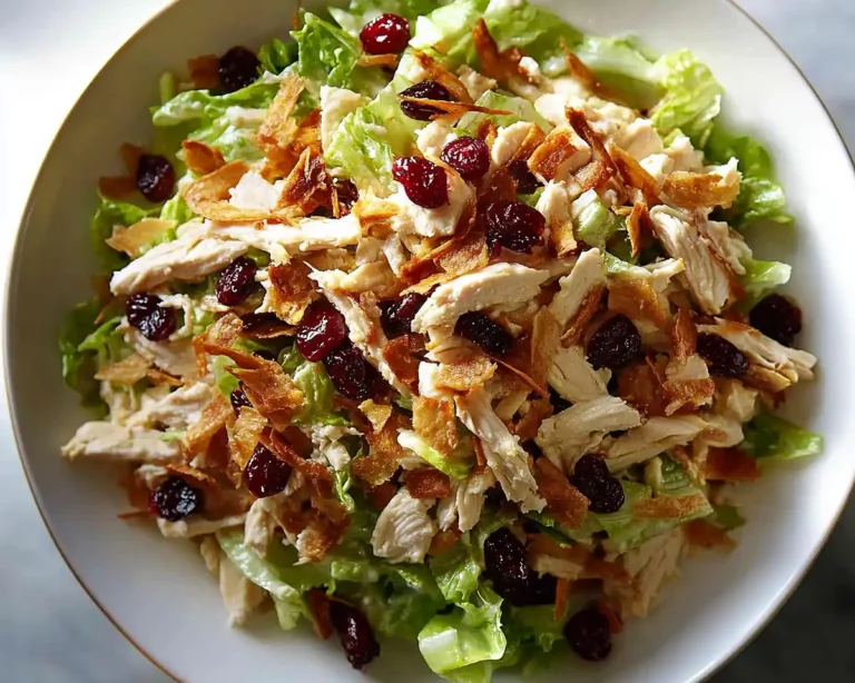 Asian Chicken Cranberry Salad