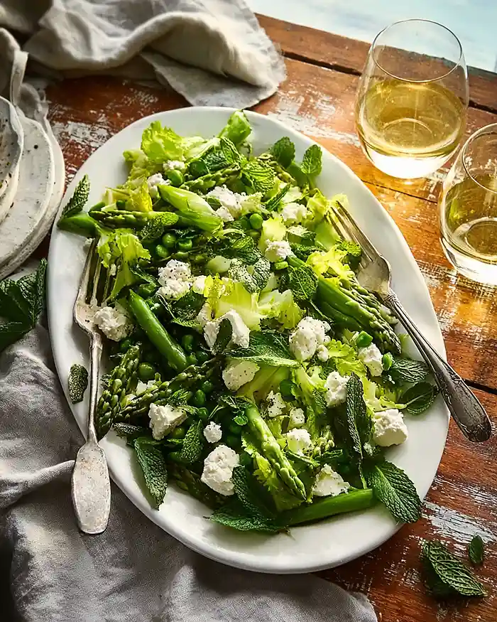 Asparagus And Pea Salad