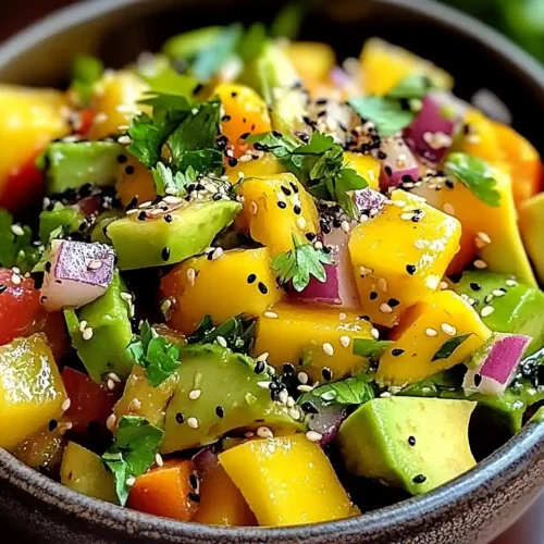 Avocado Mango Salad
