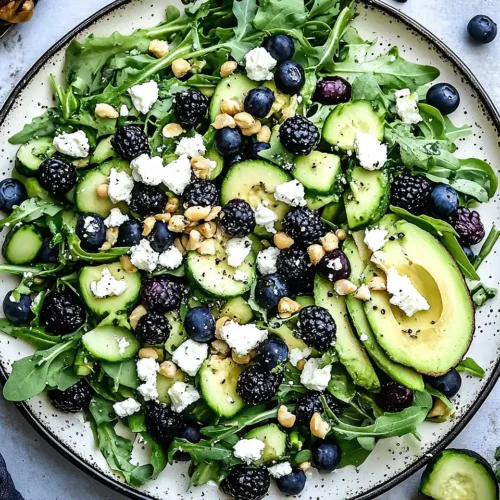 Avocado and Arugula Salad