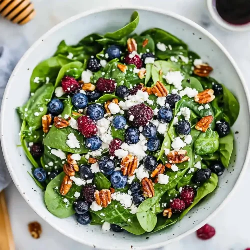 Blueberry Spinach Salad