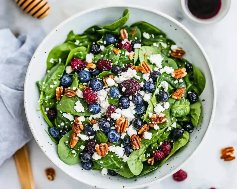 Blueberry Spinach Salad