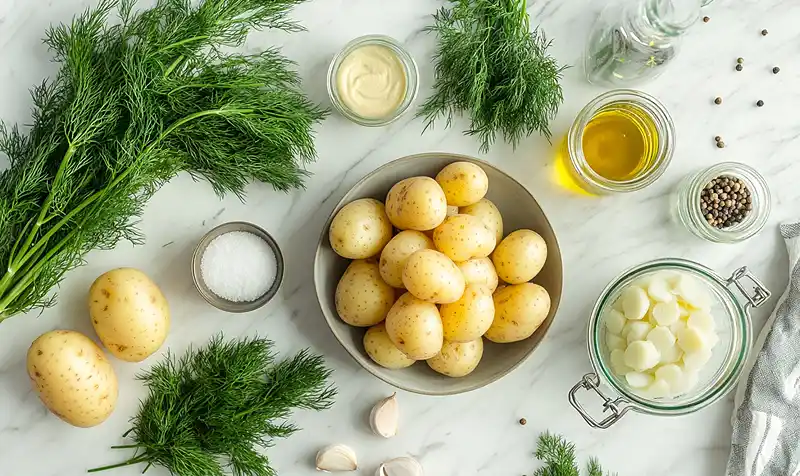 Classic French-Style Potato Salad 2 Cafe Salad Ideas