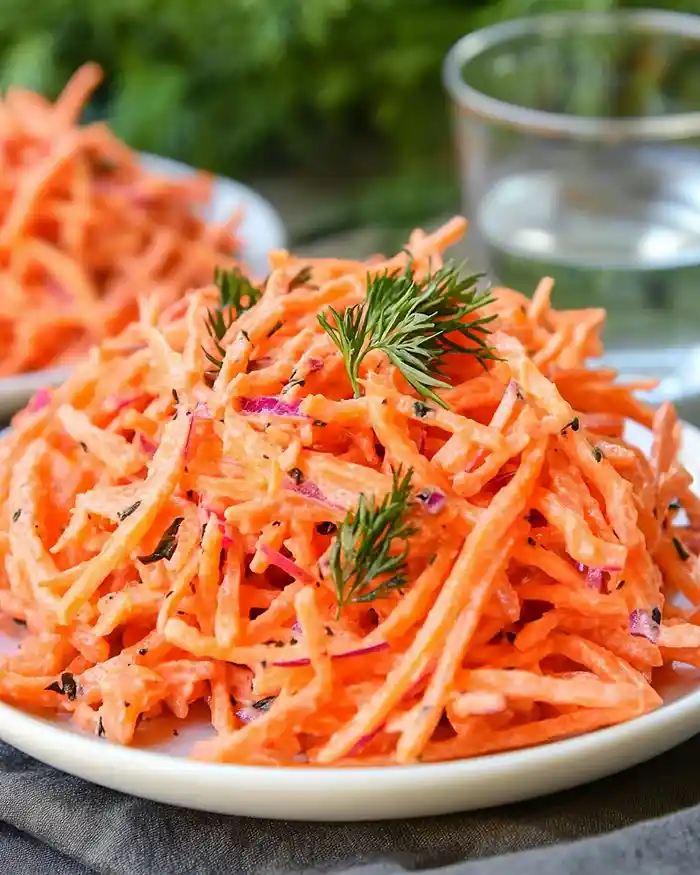 Carrot Salad With Mayonnaise