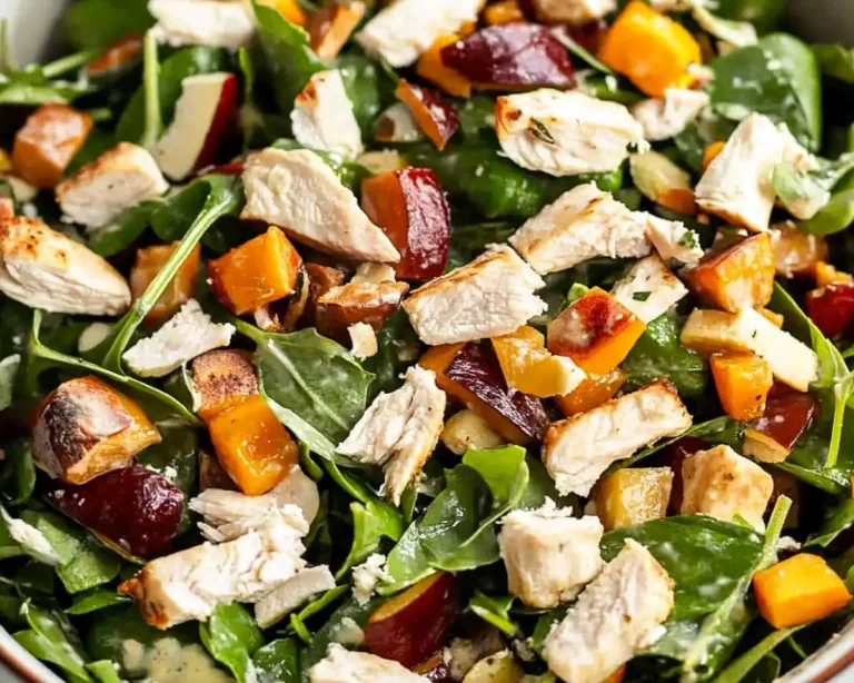 Chopped Fall Harvest Salad with Chicken