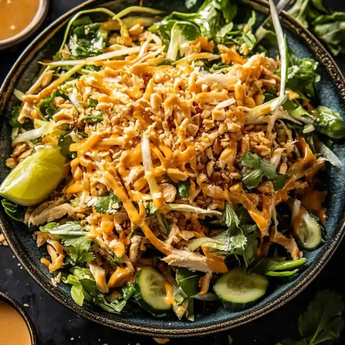 Chopped Thai Crunch Chicken Salad