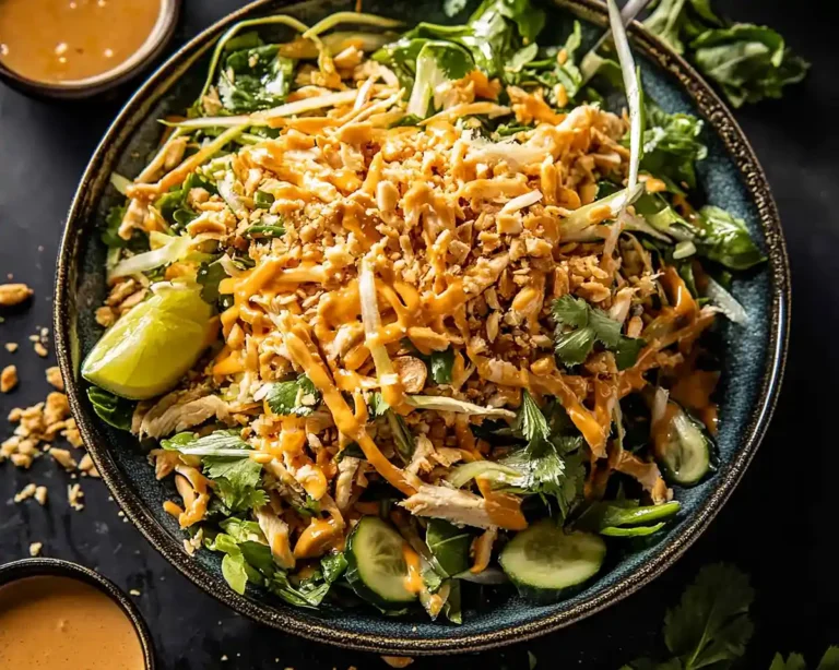 Chopped Thai Crunch Chicken Salad