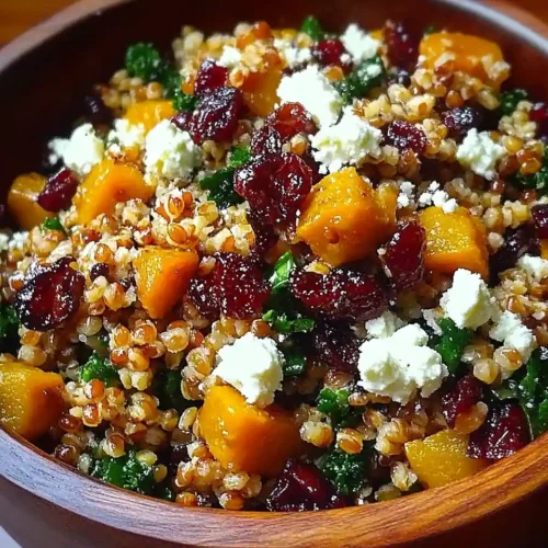 Colorful Autumn Harvest Grain Salad