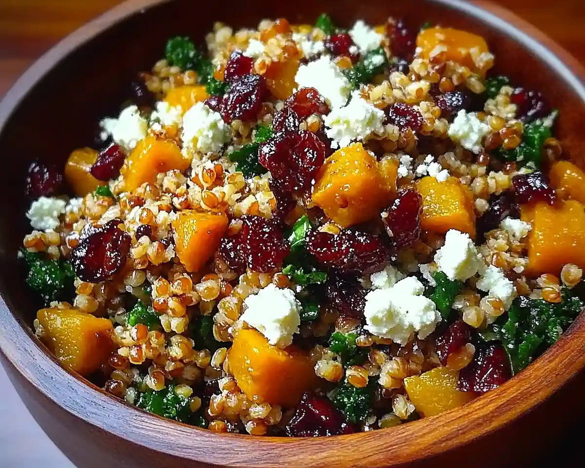 Colorful Autumn Harvest Grain Salad