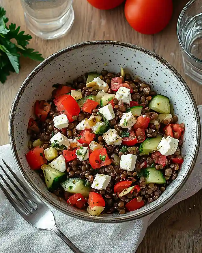 Colorful Mediterranean Salad