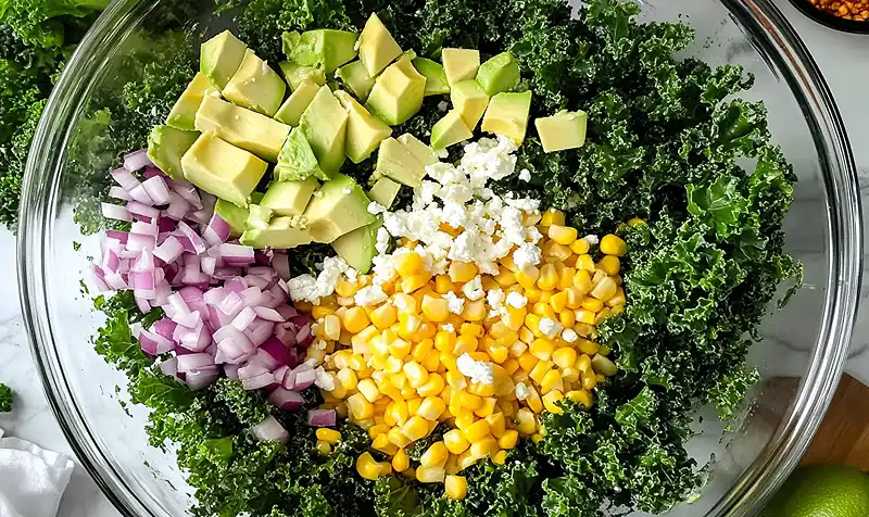 Corn And Kale Salad