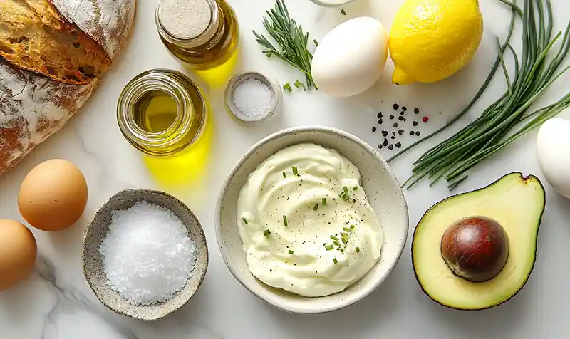 Creamy Egg Salad with Avocado 2 Creamy Egg Salad