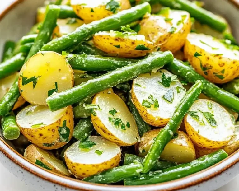 Creamy Green Bean Potato Salad