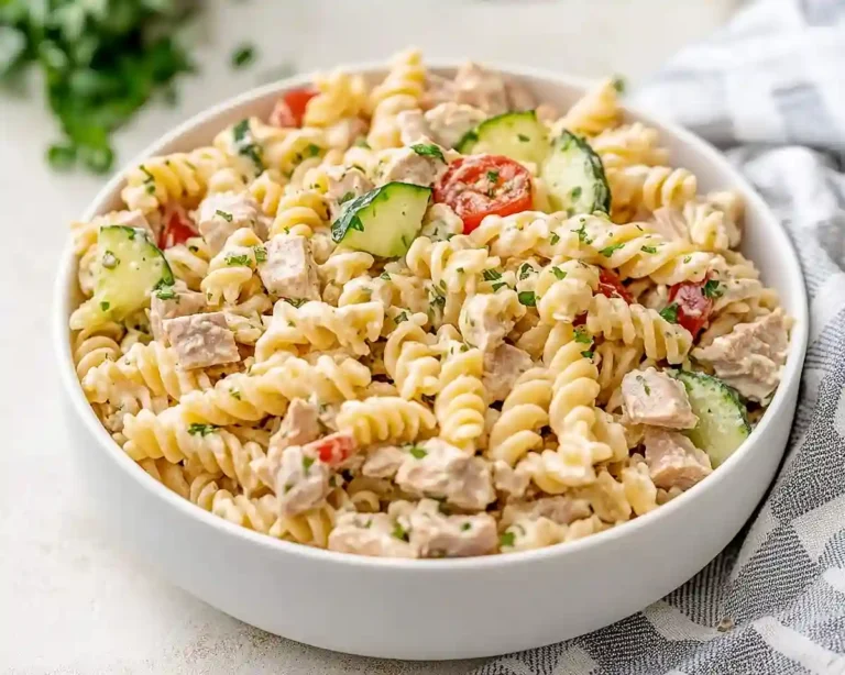 Creamy Tuna Pasta Salad Recipe