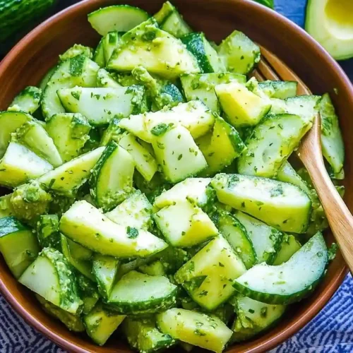 Cucumber Avocado Salad