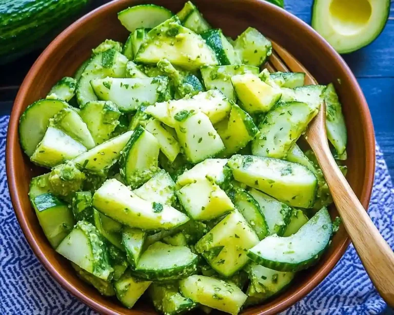 Cucumber Avocado Salad