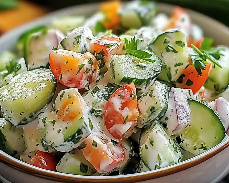Cucumber Ranch Crack Salad