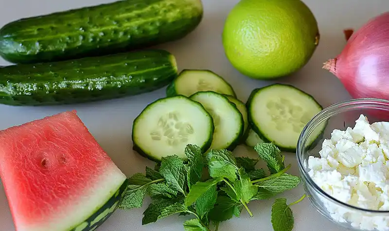 Cucumber Watermelon Salad Recipes
