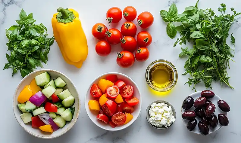 Easy Greek Salad Dish