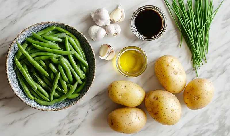 Creamy Green Bean Potato Salad 2 Easy Lunch Side Dishes