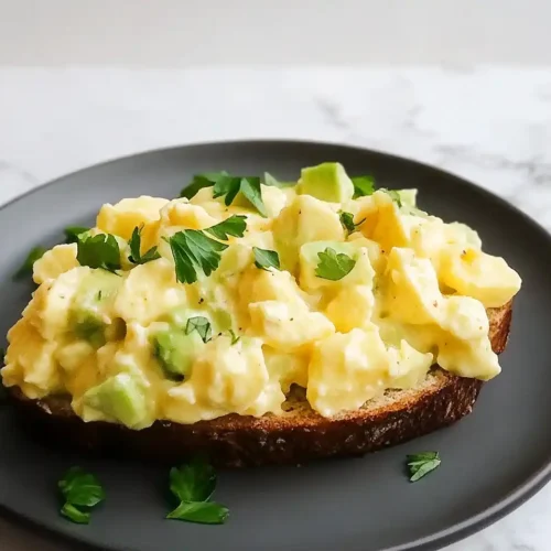 Creamy Egg Salad with Avocado 5 Egg Salad with Avocado