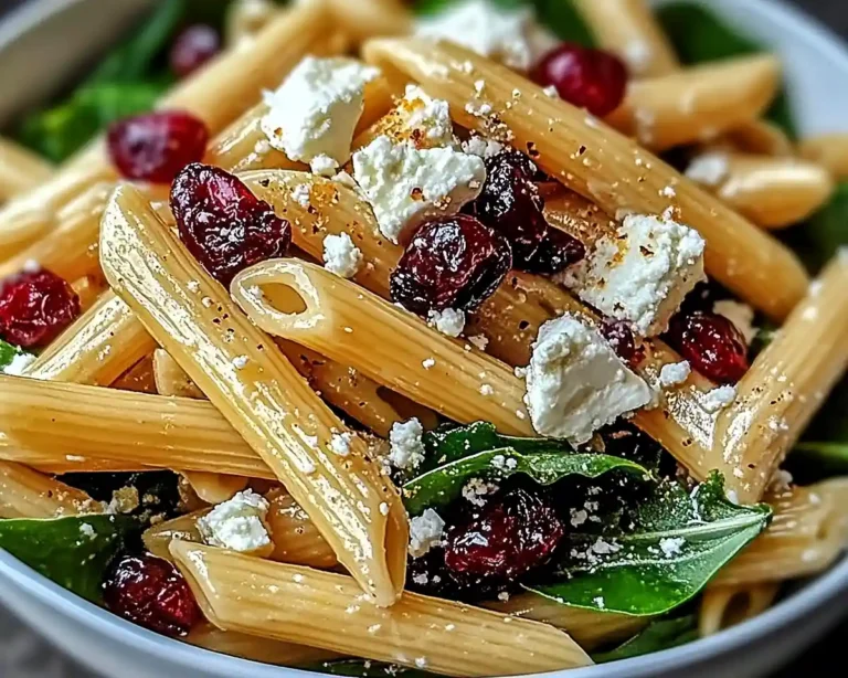 Feta & Cranberry Penne Salad