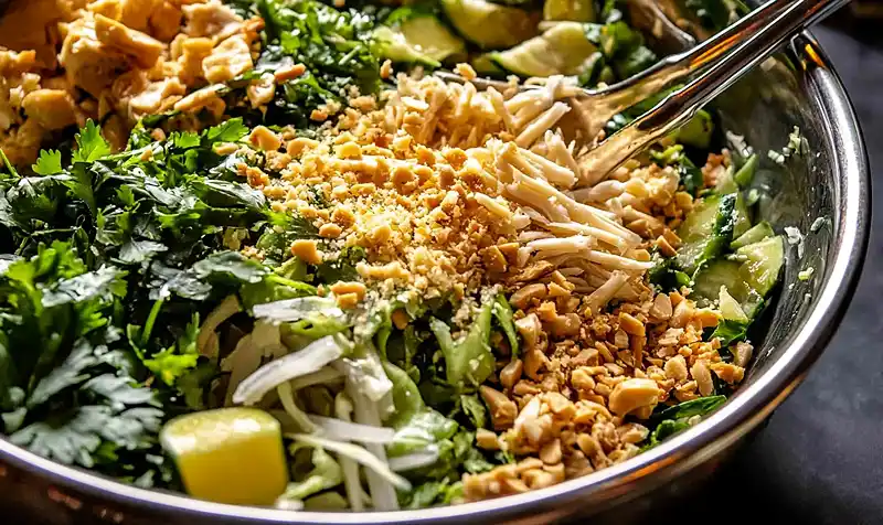 Half Baked Harvest Chopped Thai Crunch Chicken Salad