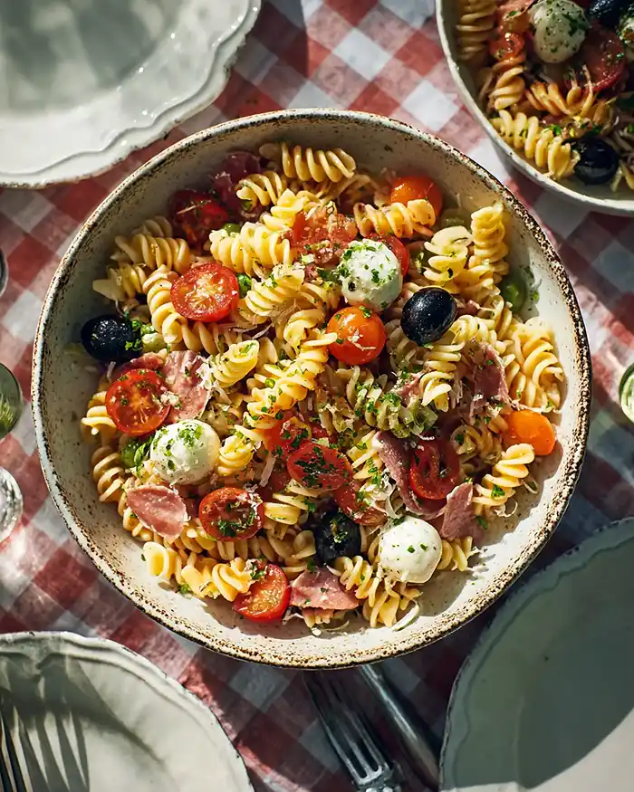 Zesty Italian Pasta Salad 4 Healthy Veg Pasta Recipes