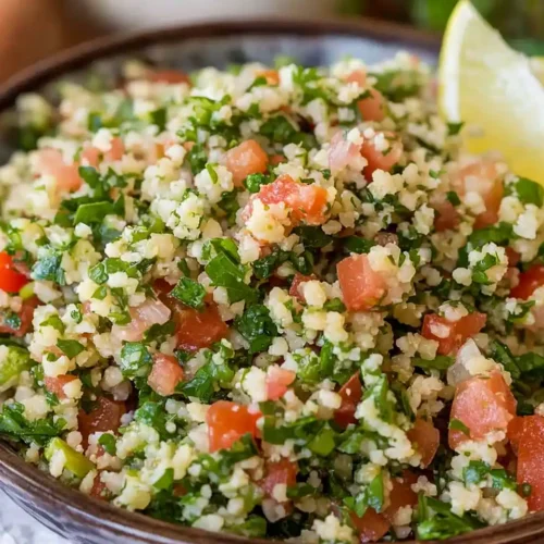Homemade Tabbouleh