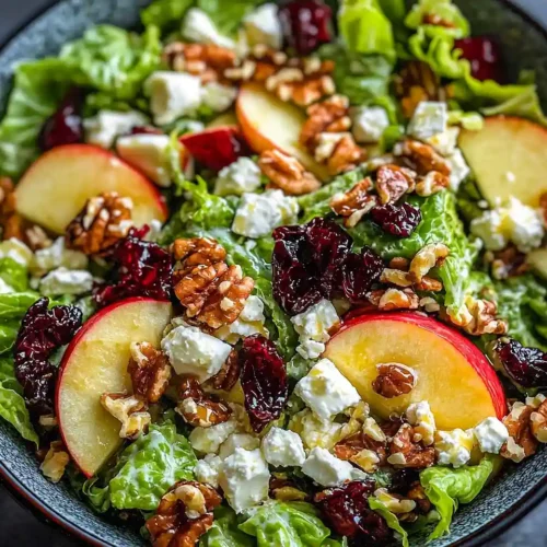 Honeycrisp Apple & Feta Salad