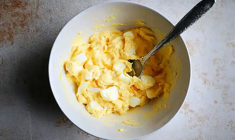 Creamy Egg Salad with Avocado 3 How To Make Egg Salad