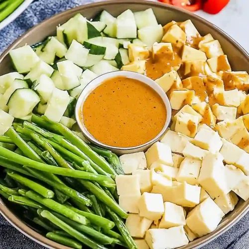 Indonesian Salad with Peanut Sauce 5 Indonesian Salad with Peanut Sauce